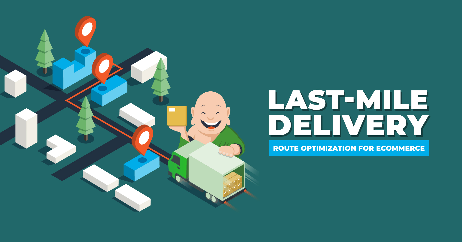 Last-Mile Delivery Route Optimization for Ecommerce