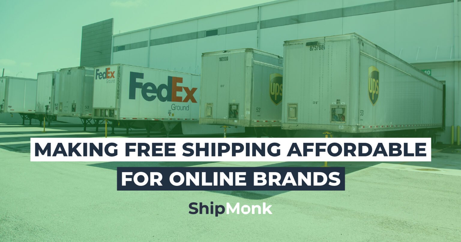 Making Free Shipping Affordable for Online Brands Logistics